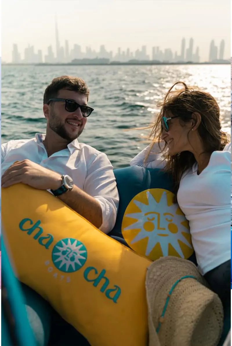 Cha Cha Boats dubai for couple