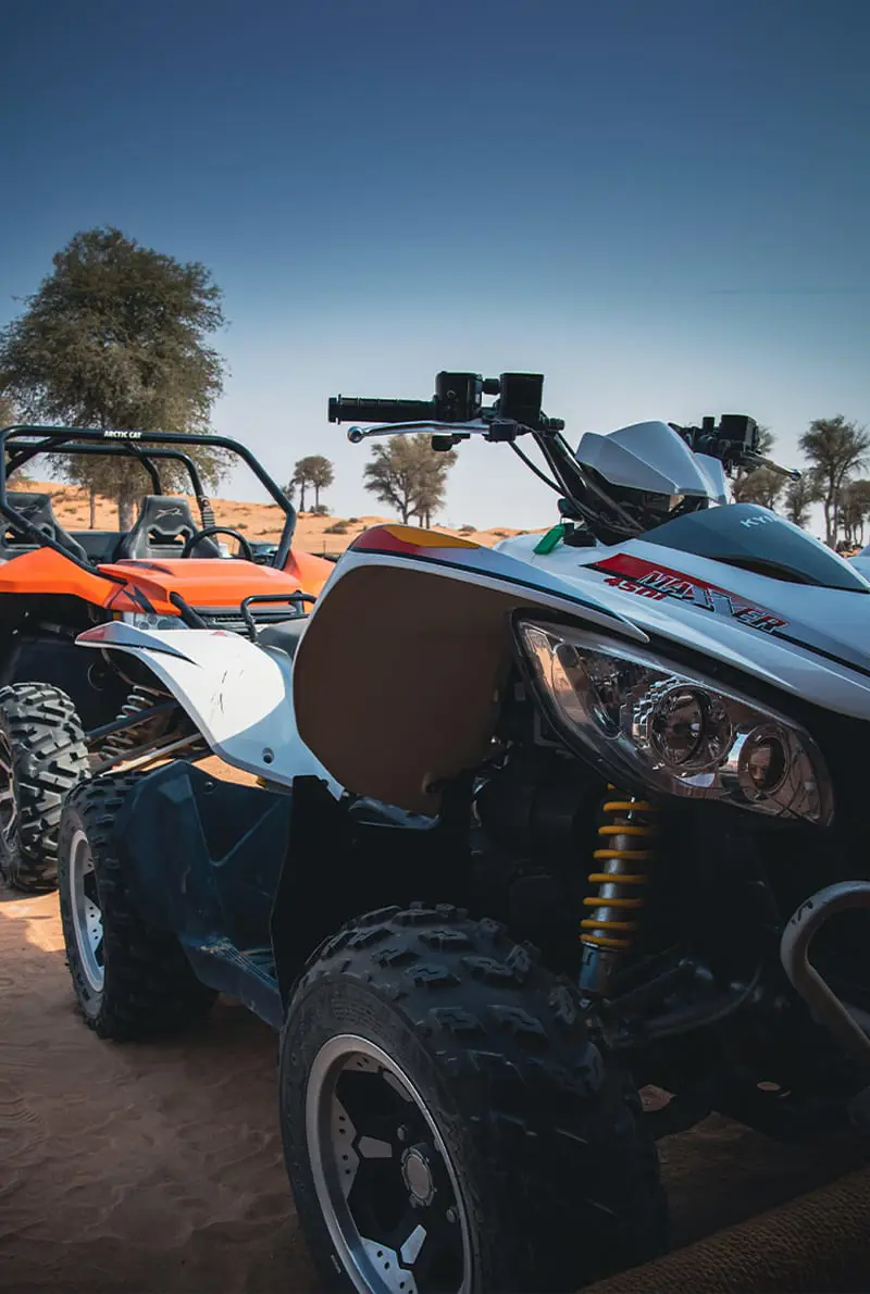 Quad Bike Ride in Desert Ras Al Khaimah