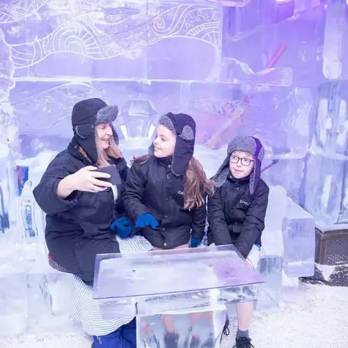 Navigating to the Chillout Ice Lounge Dubai