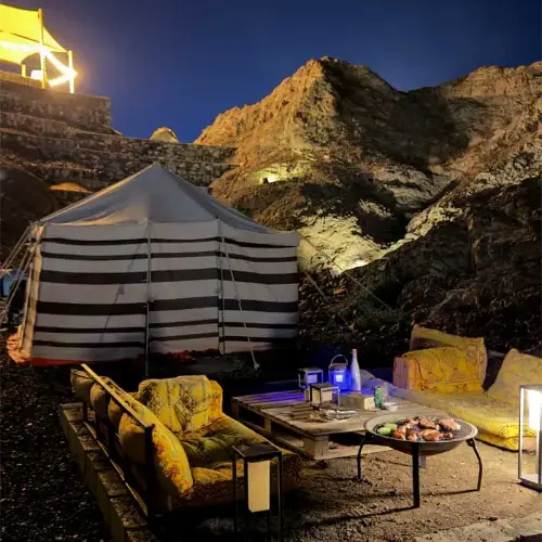 Navigating to the Stunning Night View at the Out Out