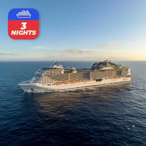 Navigating to the Msc Euribia From Abu dhabi : Emirates in a Flash: 3 - Night Abu Dhabi & Dubai Cruise Adventure