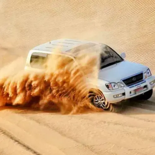 Navigating to the Dunes Desert Safari Night in RAK