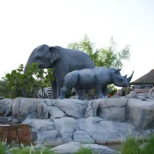 Navigating to the Dubai Safari Park